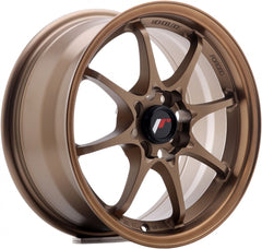 Japan Racing Wheels JR5 dark anodized bronze Alufelge 7x17 Zoll ET38 LK 4x114.3 ML67.1