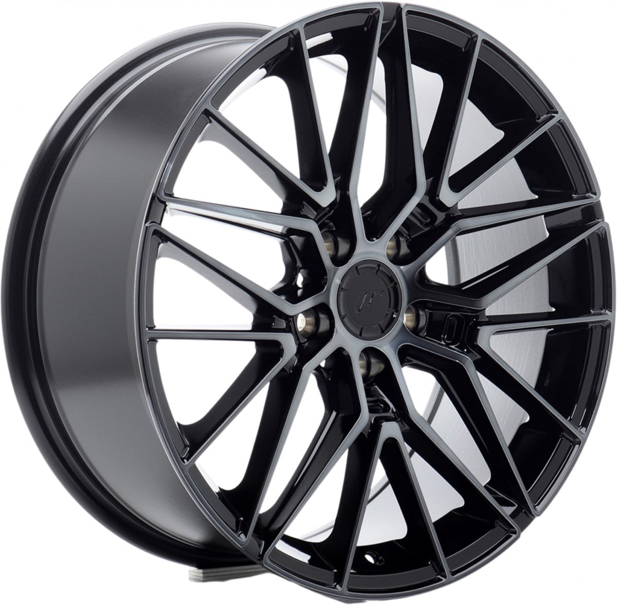 Japan Racing Wheels JR38 black machined tinted face Alufelge 8x18 Zoll ET42 LK 5x112 ML66.6