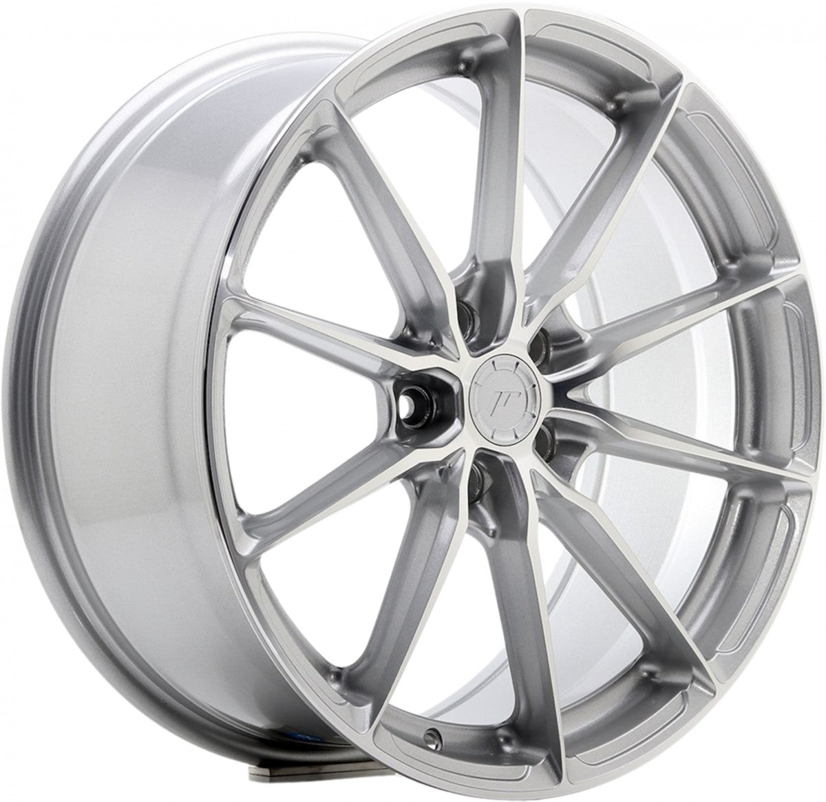 Japan Racing Wheels JR37 silver machined face Alufelge 7x15 Zoll ET38 LK 4x100 ML67.1