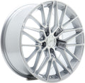 Japan Racing Wheels JR38 silver machined face Alufelge 8x18 Zoll ET42 LK 5x112 ML66.6