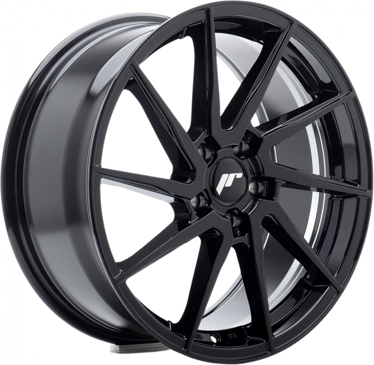 Japan Racing Wheels JR36 gloss black Alufelge 8x18 Zoll ET45 LK 5x112 ML66.6