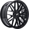 Japan Racing Wheels JR28 gloss black Alufelge 7x15 Zoll ET25 LK 4x100 ML67.1