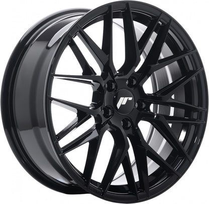 Japan Racing Wheels JR28 gloss black Alufelge 7x15 Zoll ET38 LK 4x100 ML67.1