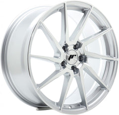 Japan Racing Wheels JR36 silver machined face Alufelge 8.5x19 Zoll ET45 LK 5x112 ML66.6