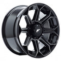 Japan Racing Wheels JRX11 black machined tinted face Alufelge 9x18 Zoll ET25 LK 6x139.7 ML110
