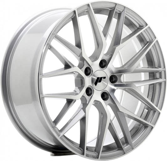 Japan Racing Wheels JR28 silver machined face Alufelge 7x16 Zoll ET40 LK 4x100 ML67.1