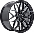 Japan Racing Wheels JR46 black machined tinted face Alufelge 8.5x19 Zoll ET45 LK 5x112 ML66.6
