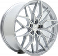 Japan Racing Wheels JR46 silver machined face Alufelge 8.5x19 Zoll ET45 LK 5x112 ML66.6