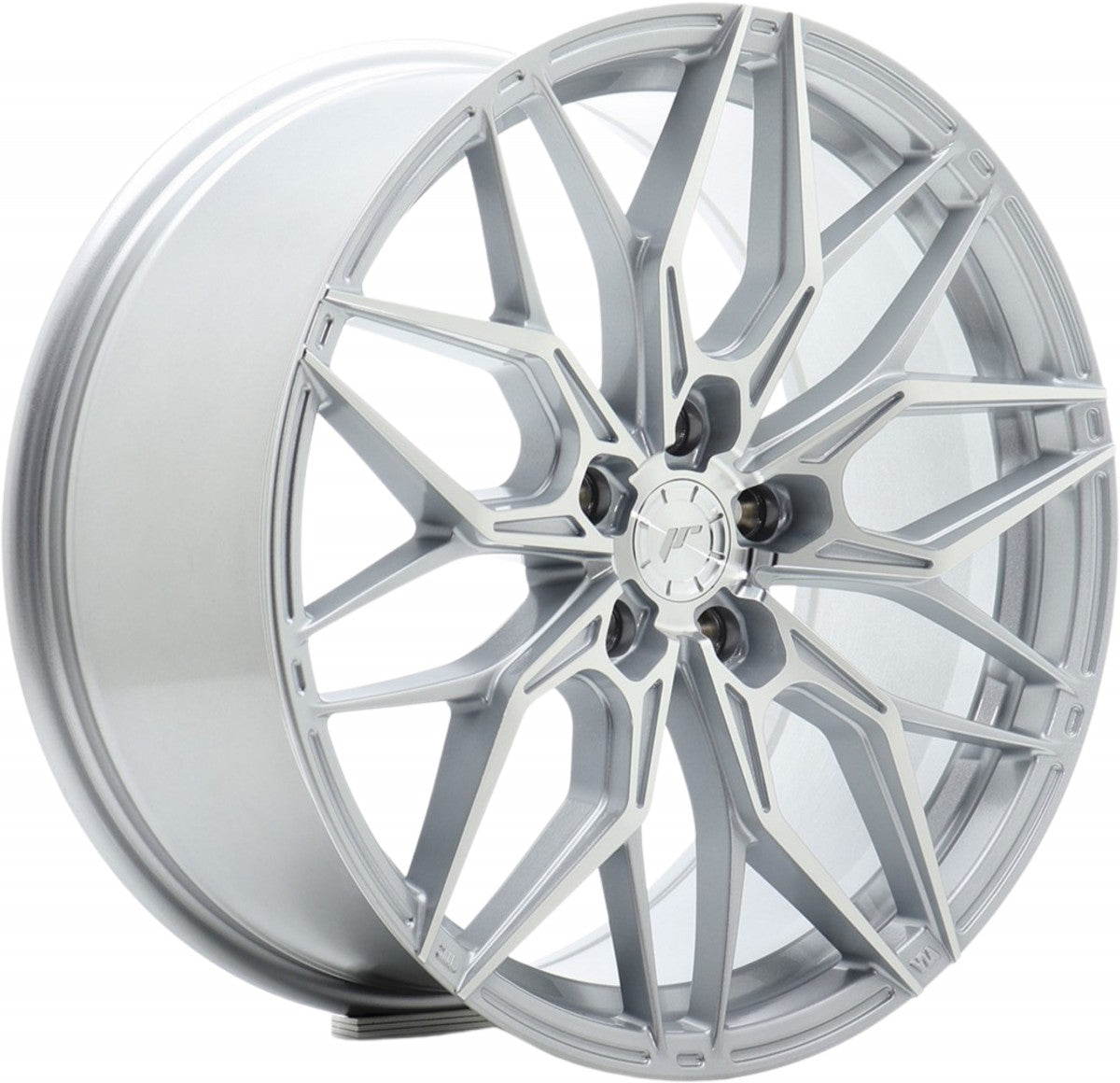 Japan Racing Wheels JR46 silver machined face Alufelge 8.5x19 Zoll ET45 LK 5x112 ML66.6