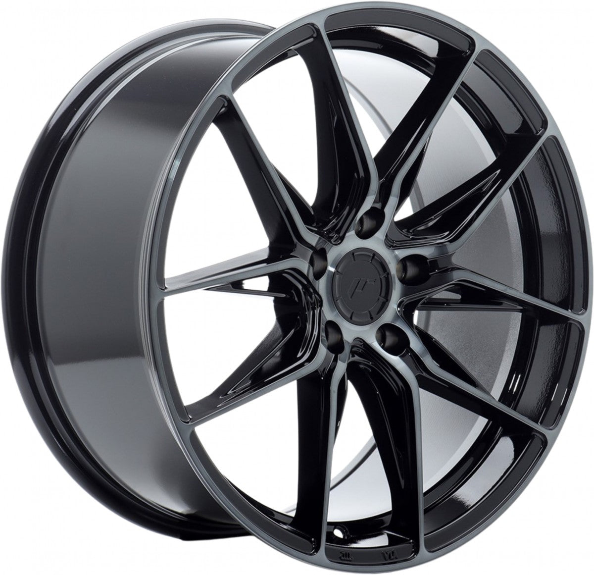 Japan Racing Wheels JR44 black machined tinted face Alufelge 8x18 Zoll ET42 LK 5x112 ML66.6
