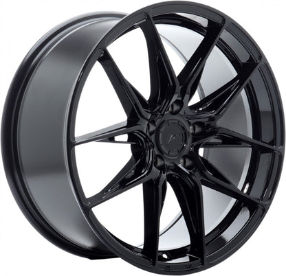 Japan Racing Wheels JR44 gloss black Alufelge 8.5x18 Zoll ET45 LK 5x112 ML66.6