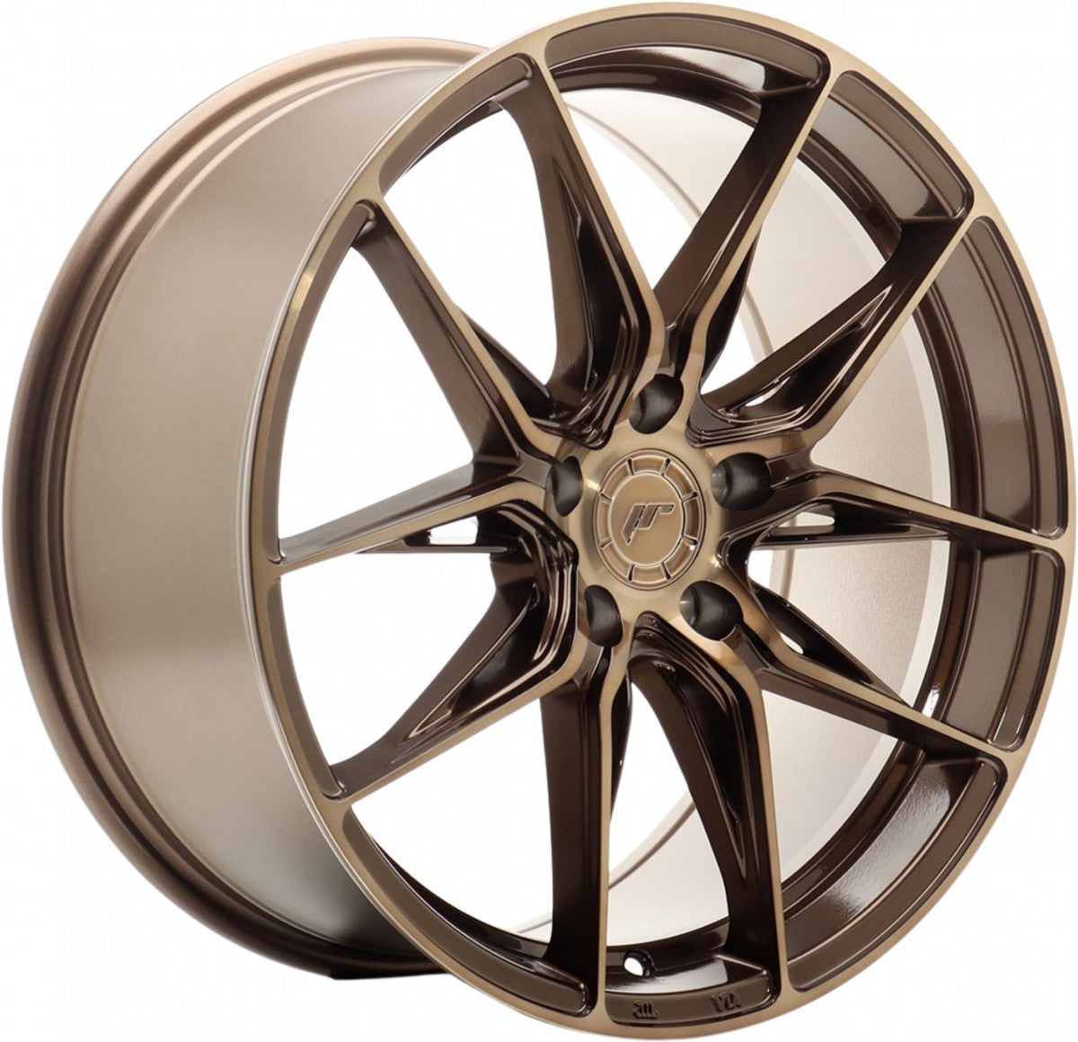 Japan Racing Wheels JR44 platinum bronze Alufelge 8.5x18 Zoll ET45 LK 5x112 ML66.6