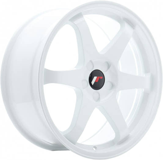 Japan Racing Wheels JR3 white Alufelge 7x17 Zoll ET40 LK 4x114.3 ML67.1