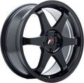 Japan Racing Wheels JR3 matt black Alufelge 7x17 Zoll ET40 LK 4x100 ML67.1