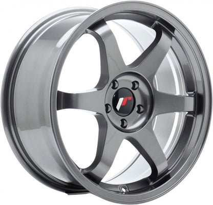 Japan Racing Wheels JR3 gun metal Alufelge 7x17 Zoll ET40 LK 5x100 ML67.1
