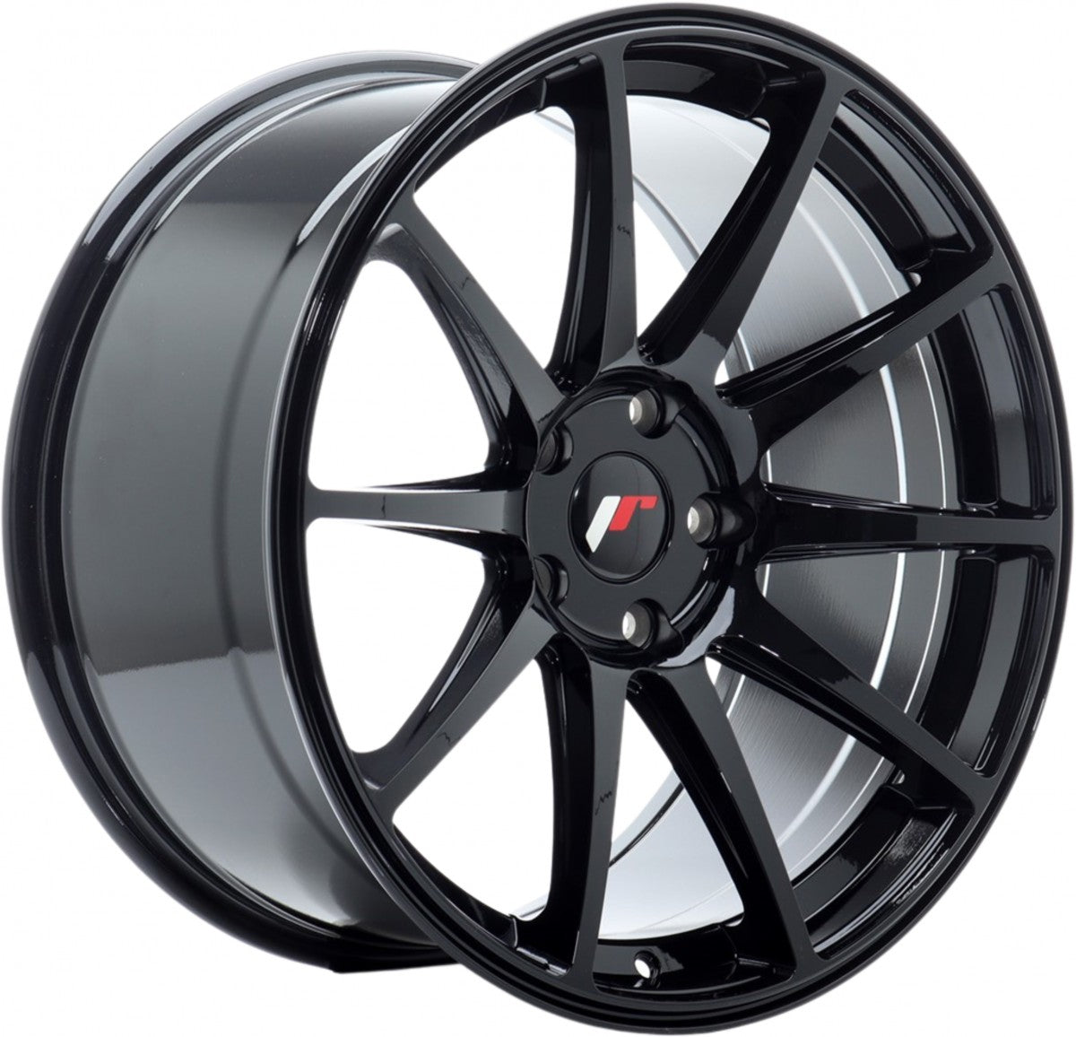Japan Racing Wheels JR11 gloss black Alufelge 8.5x18 Zoll ET40 LK 5x112 ML66.6