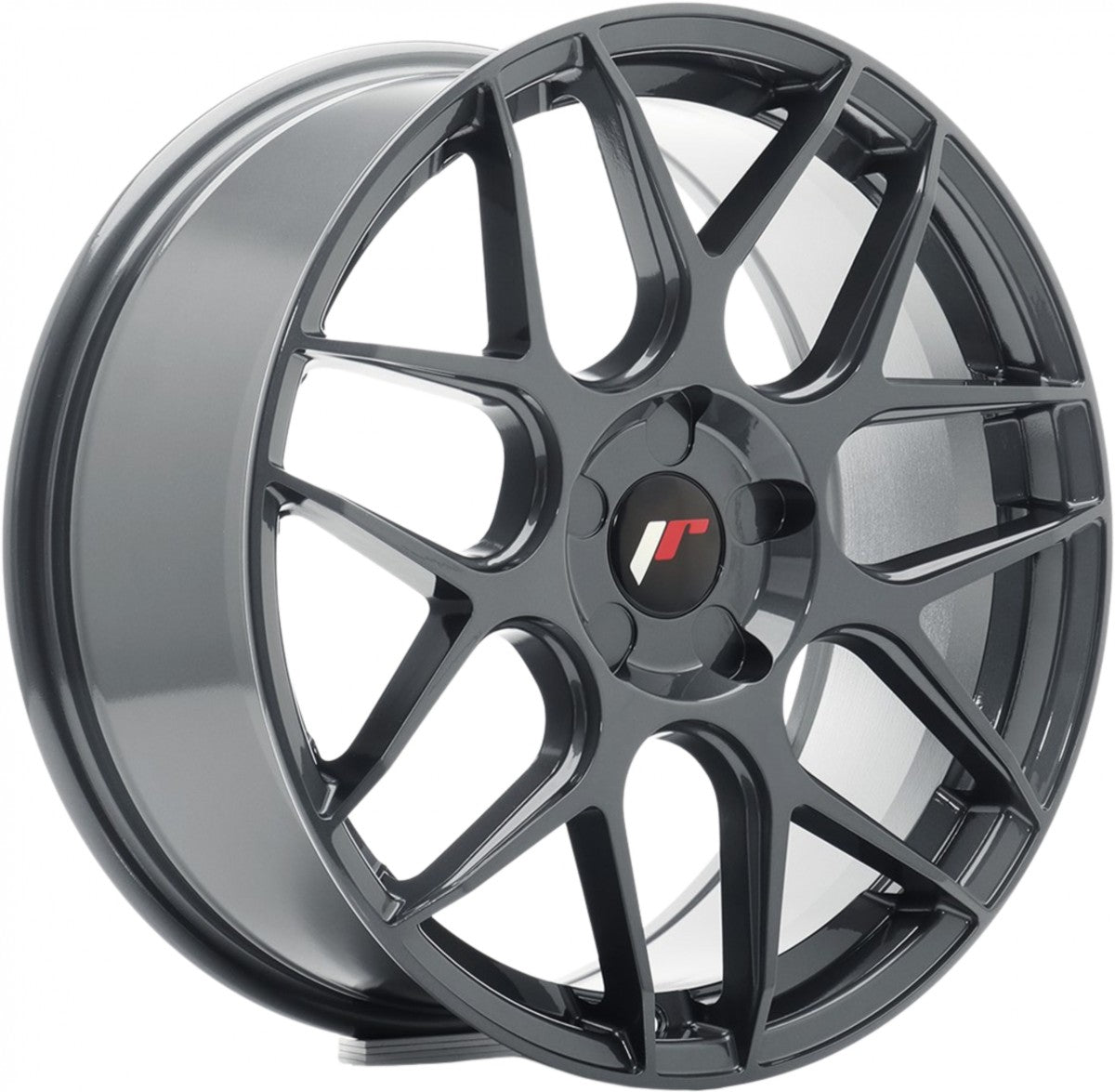 Japan Racing Wheels JR18 hyper gray Alufelge 7x17 Zoll ET40 LK 4x100 ML67.1