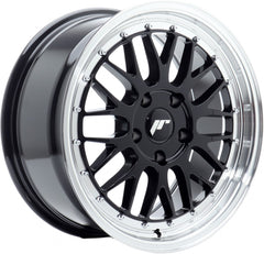 Japan Racing Wheels JR23 gloss black machined lip Alufelge 7x16 Zoll ET40 LK 4x100 ML67.1