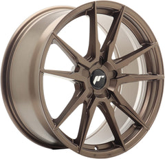 Japan Racing Wheels JR21 matt bronze Alufelge 8x17 Zoll ET35 LK 5x100 ML67.1