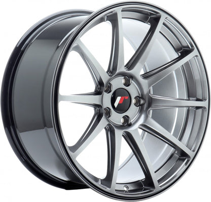 Japan Racing Wheels JR11 hyper black Alufelge 9.5x18 Zoll ET30 LK 5x120 ML72.6