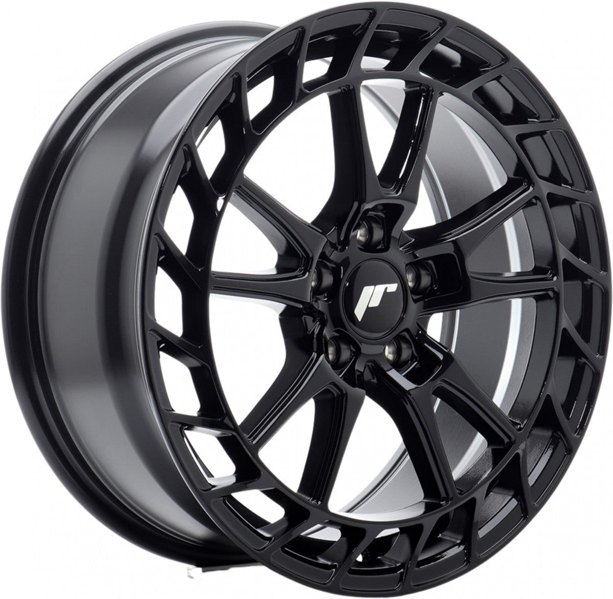 Japan Racing Wheels JR45 gloss black Alufelge 8x18 Zoll ET45 LK 5x112 ML66.6