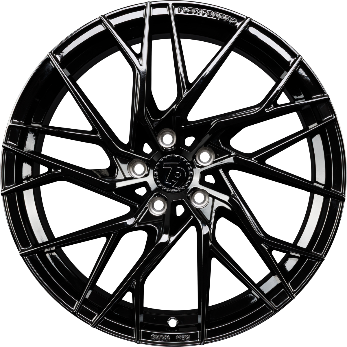 SEVENTY9 SSF-4 Black Glossy (BG) Alufelge 8x18 Zoll ET40 LK 5x100 ML73.1