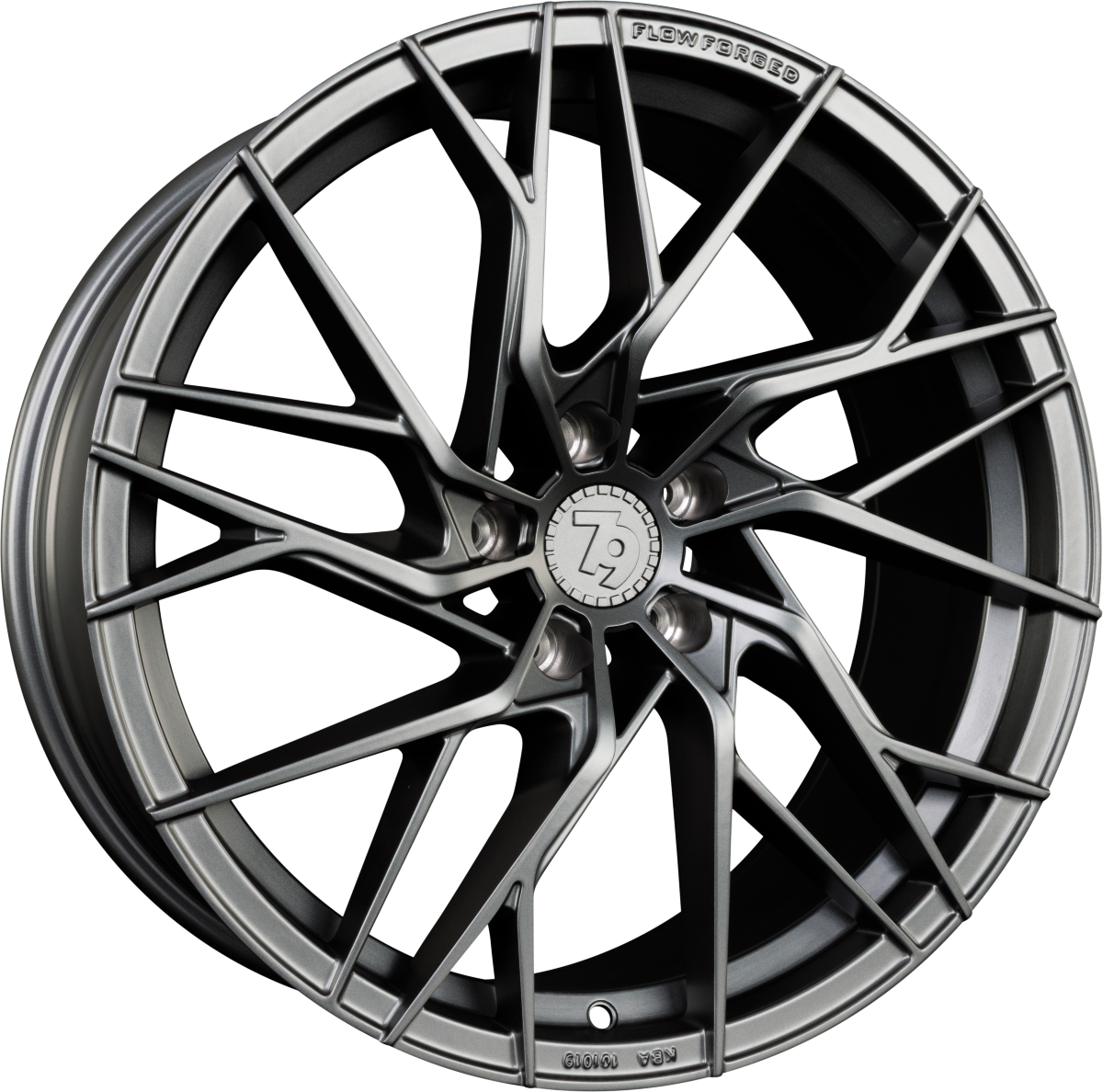 SEVENTY9 SSF-4 Half Grey Matt (HGM) Alufelge 9.5x21 Zoll ET30 LK 5x112 ML66.6 – Bild 2