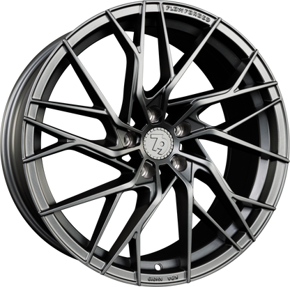 SEVENTY9 SSF-4 Half Grey Matt (HGM) Alufelge 9.5x21 Zoll ET30 LK 5x112 ML66.6 – Bild 2