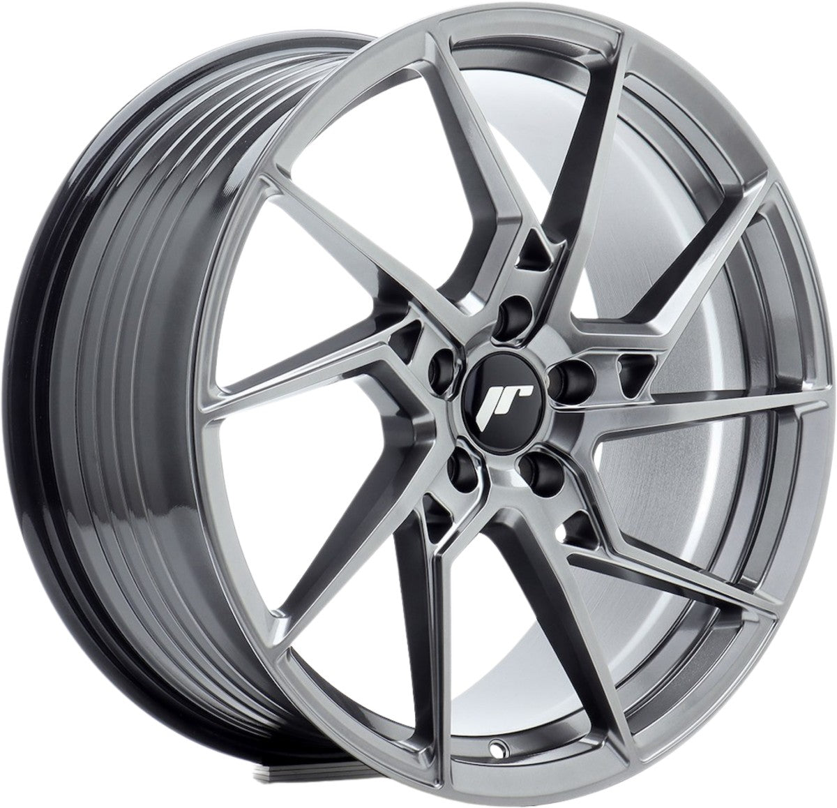 Japan Racing Wheels JR33 hyper black Alufelge 8.5x19 Zoll ET45 LK 5x112 ML66.6