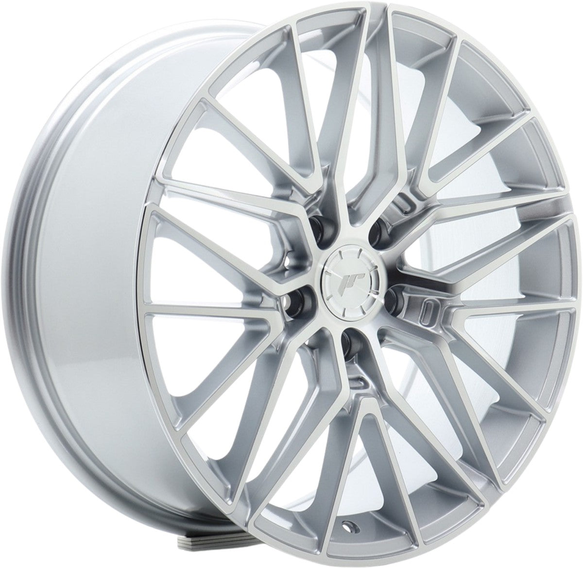 Japan Racing Wheels JR38 silver machined face Alufelge 8.5x19 Zoll ET45 LK 5x112 ML66.6