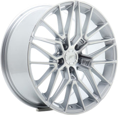 Japan Racing Wheels JR38 silver machined face Alufelge 8.5x19 Zoll ET45 LK 5x112 ML66.6
