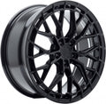 Japan Racing Wheels JR48 gloss black Alufelge 8x18 Zoll ET45 LK 5x112 ML66.6