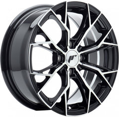 Japan Racing Wheels JR49 gloss black machined face Alufelge 6.5x15 Zoll ET35 LK 4x100 ML67.1