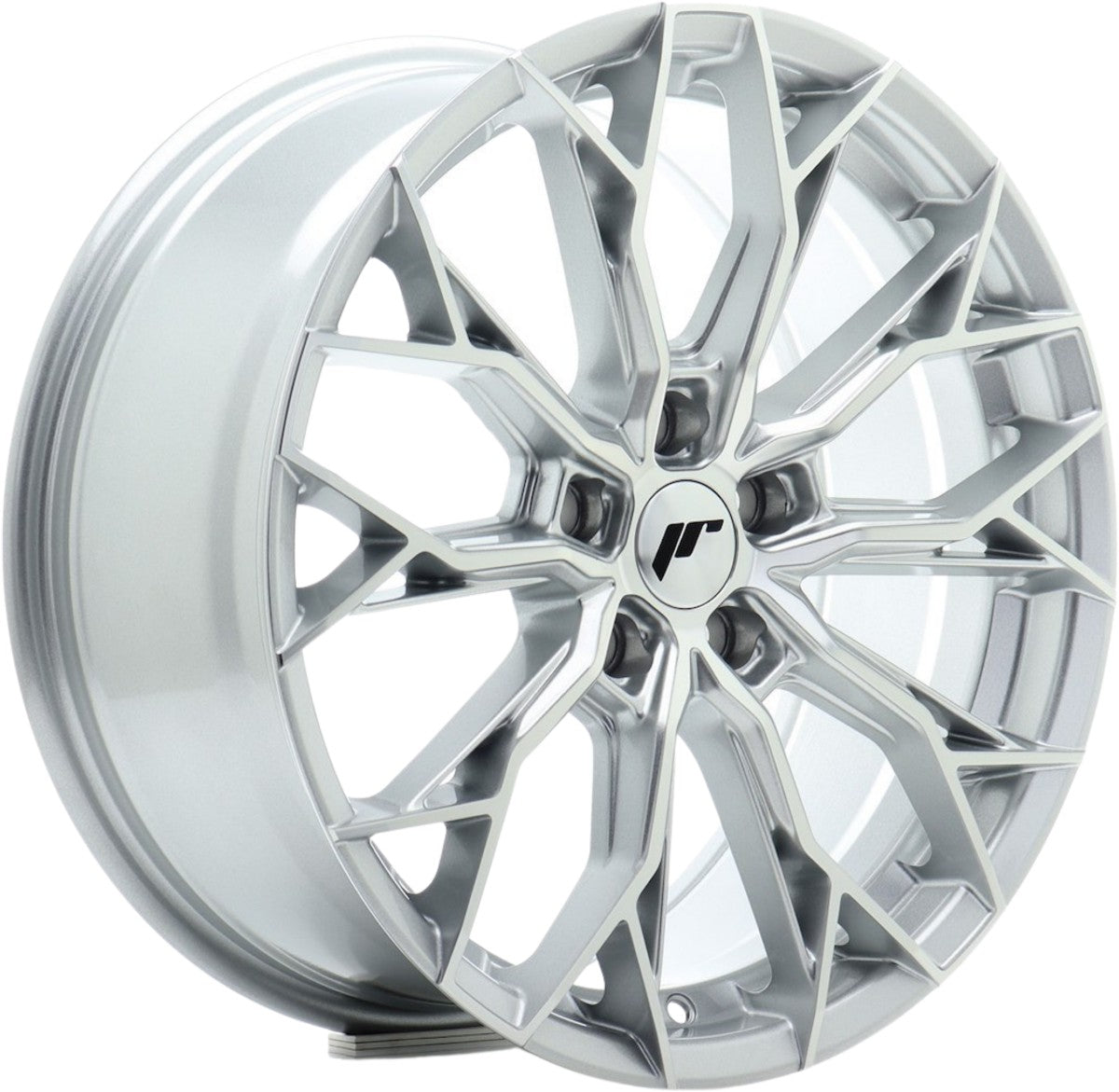 Japan Racing Wheels JR49 silver machined face Alufelge 6.5x15 Zoll ET35 LK 4x100 ML67.1