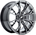 Japan Racing Wheels JR49 hyper black Alufelge 8x17 Zoll ET40 LK 4x100 ML67.1