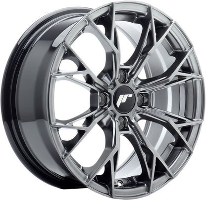 Japan Racing Wheels JR49 hyper black Alufelge 8x17 Zoll ET40 LK 4x100 ML67.1