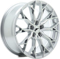 Japan Racing Wheels JR49 silver machined face Alufelge 8.5x19 Zoll ET45 LK 5x112 ML66.6