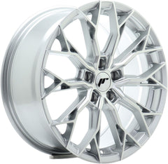 Japan Racing Wheels JR49 silver machined face Alufelge 8.5x19 Zoll ET45 LK 5x112 ML66.6