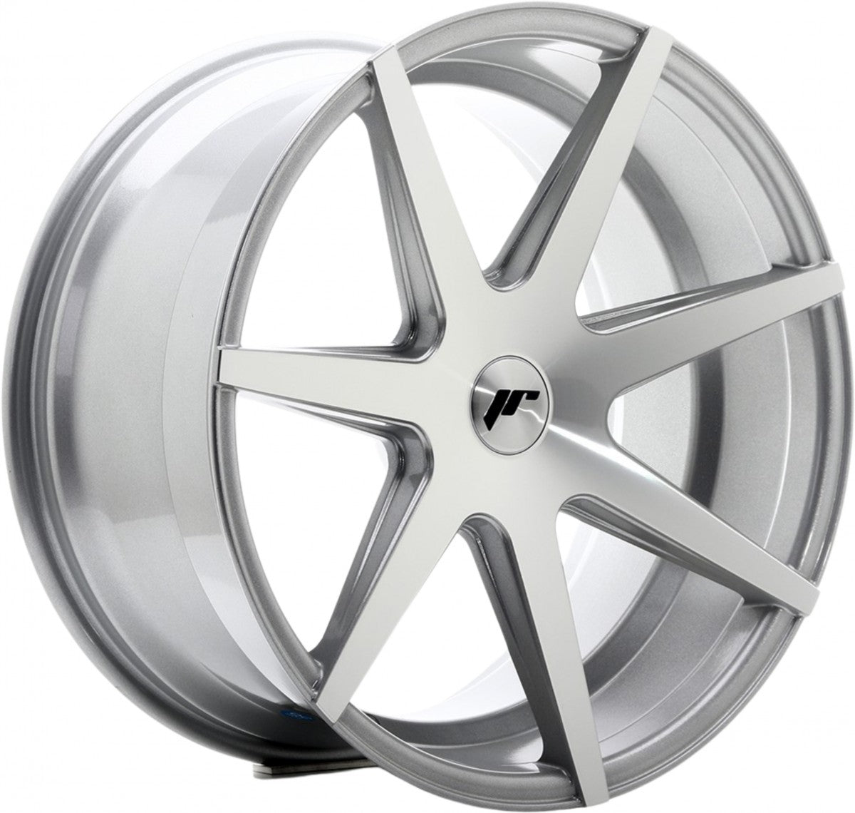 Japan Racing Wheels JR20 silver machined Alufelge 8.5x19 Zoll ET40 LK 5x112 ML74.1
