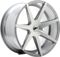 Japan Racing Wheels JR20 silver machined Alufelge 8.5x20 Zoll ET35 LK 5x120 ML74.1