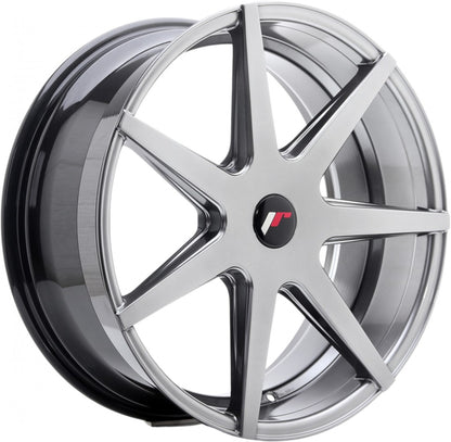 Japan Racing Wheels JR20 hyper black Alufelge 10x20 Zoll ET40 LK 5x112 ML74.1