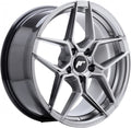Japan Racing Wheels JR34 hyper black Alufelge 9.5x19 Zoll ET40 LK 5x120 ML74.1