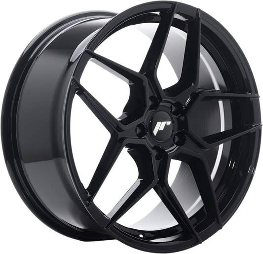 Japan Racing Wheels JR34 gloss black Alufelge 9.5x19 Zoll ET35 LK 5x114.3 ML74.1