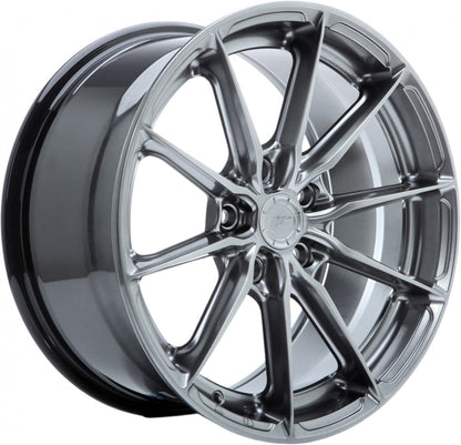 Japan Racing Wheels JR37 hyper black Alufelge 8x18 Zoll ET45 LK 5x112 ML72.6