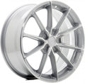 Japan Racing Wheels JR37 silver machined Alufelge 10x20 Zoll ET35 LK 5x112 ML72.6