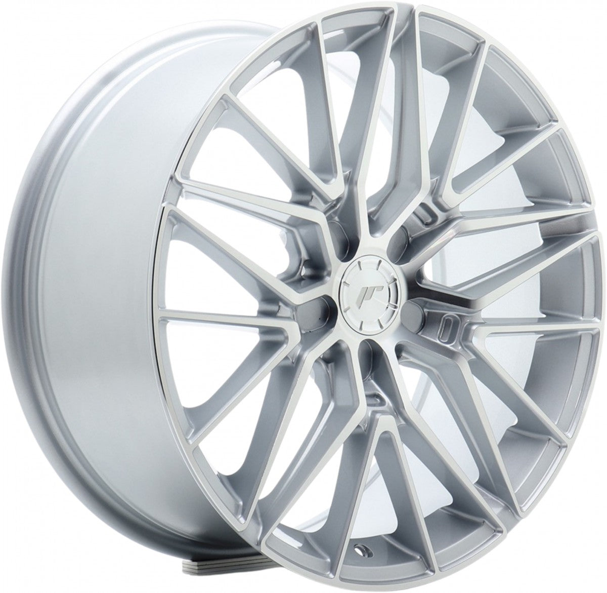 Japan Racing Wheels JR38 silver machined Alufelge 9x21 Zoll ET35 LK 5x112 ML74.1