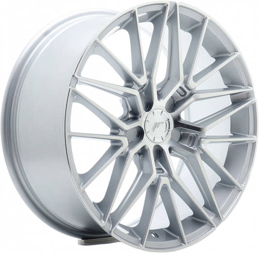 Japan Racing Wheels JR38 silver machined Alufelge 9x21 Zoll ET25 LK 5x114.3 ML74.1