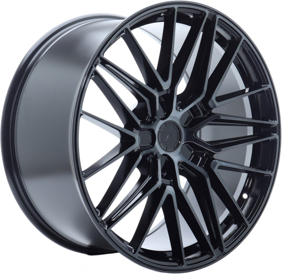 Japan Racing Wheels JR38 black brushed Alufelge 9.5x22 Zoll ET25 LK 5x112 ML74.1