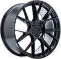 Japan Racing Wheels JR42 gloss black Alufelge 8.5x19 Zoll ET45 LK 5x112 ML72.6