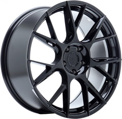 Japan Racing Wheels JR42 gloss black Alufelge 8.5x19 Zoll ET45 LK 5x112 ML72.6